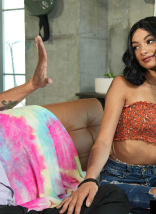 Naughty America Cute Dora Bell Takes on a Big Cock 1