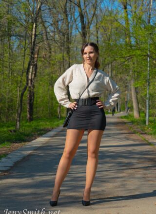Jeny Smith - Seamless Pantyhose 8