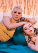 Girlsway Kenzie Taylor & Lily Larimar Hump in the Night 2
