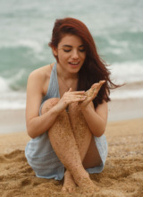 Zishy: Madeline Escobar at the Beach 11