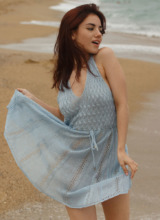 Zishy: Madeline Escobar at the Beach 6