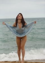 Zishy: Madeline Escobar at the Beach 9