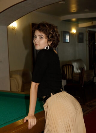 Zishy: Victoria Minina in Stockings 9