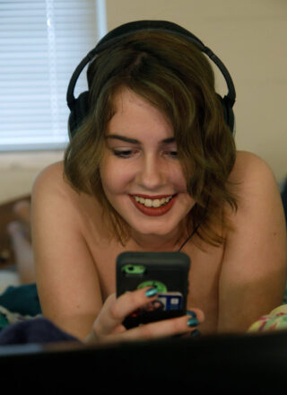 Zishy: Korinne Peterjik in a Dorm Room 5