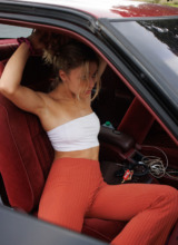 Zishy: Jezebel Madd Teasing in the Backseat 4