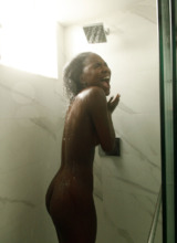 Zishy: Kelsey Jones in the Shower 9