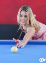 POVD Ashley Alexander in Cue Ball Creampie 2