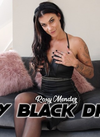 Wank It Now: Roxy Mendez - Sexy Black Dress